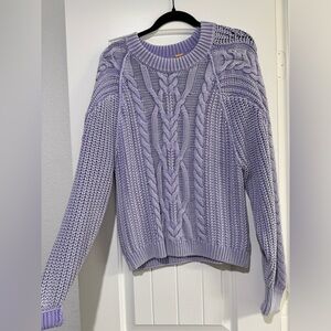 Free People knit sweater